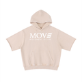 MOVE Mineral Wash Short Sleeve Hoodie