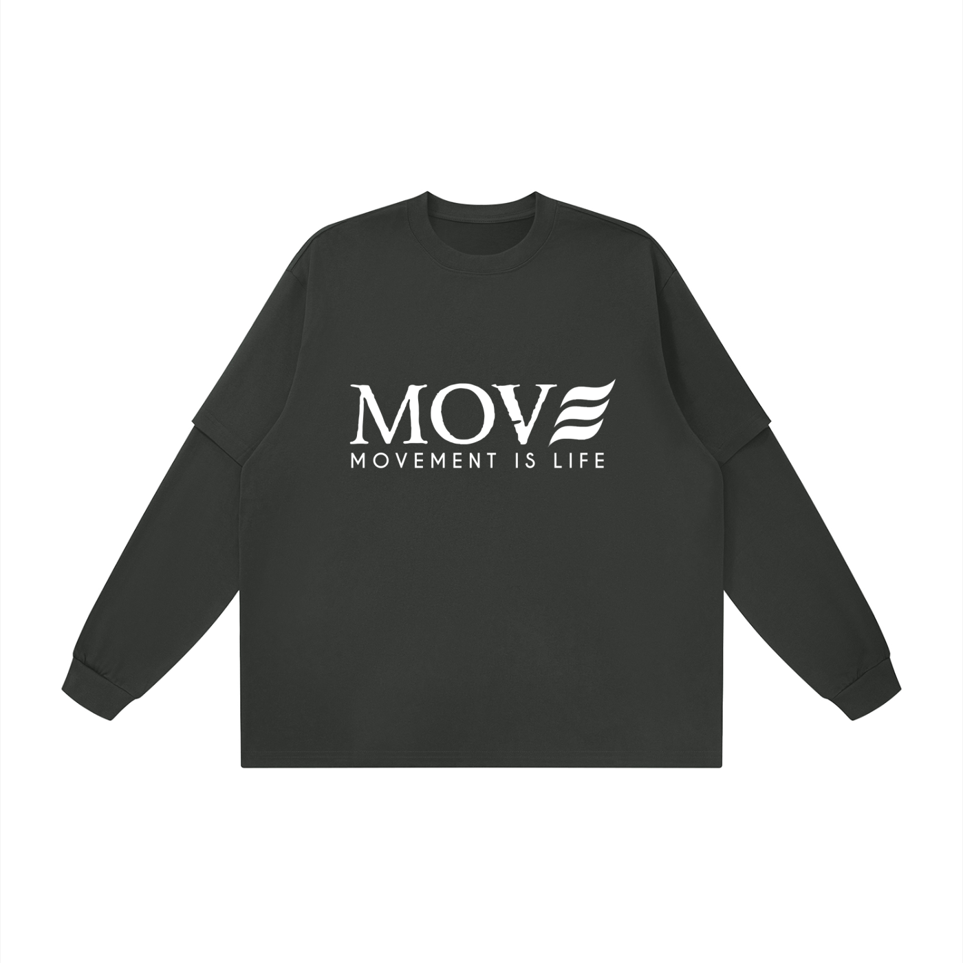 MOVE Layered Oversized T-Shirt