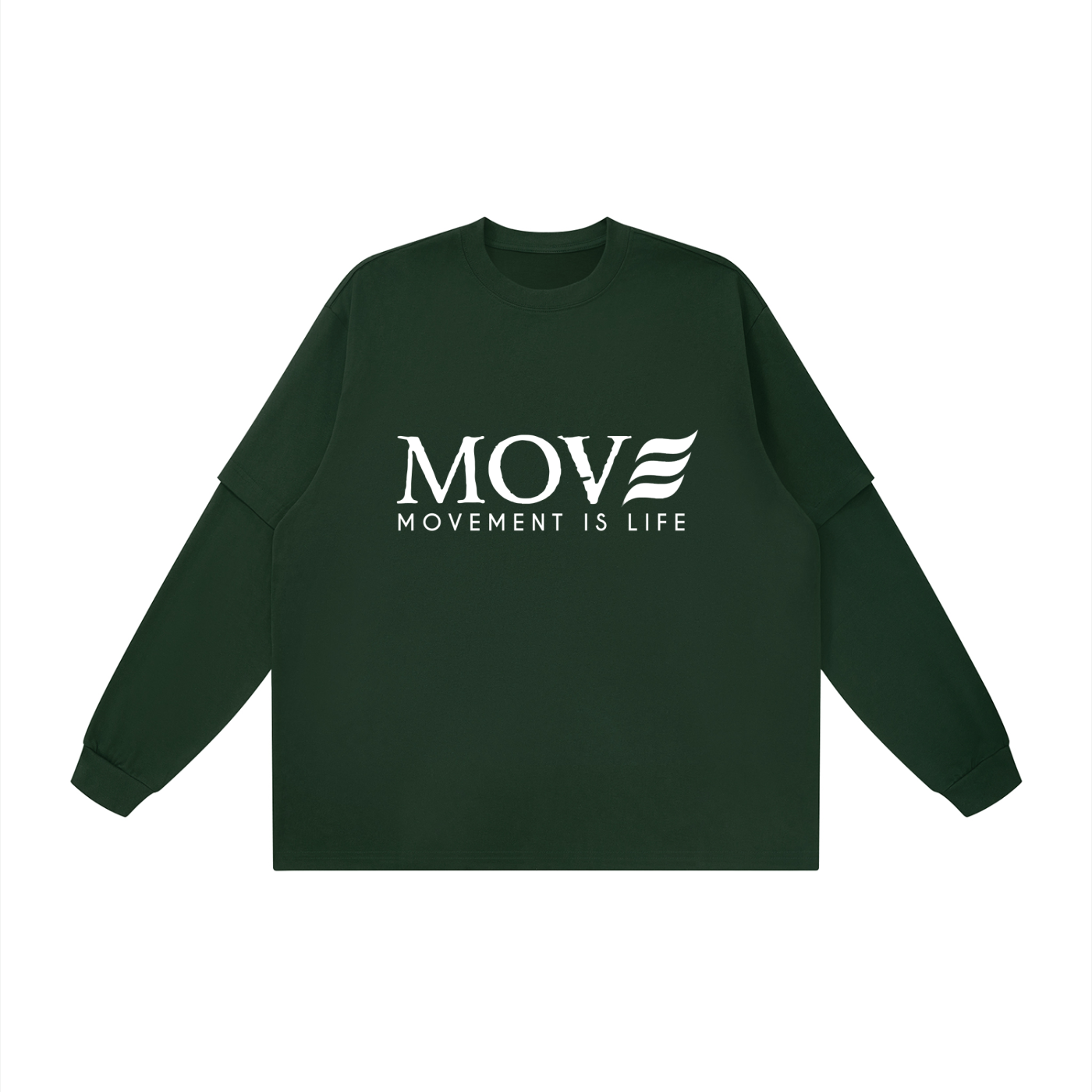 MOVE Layered Oversized T-Shirt