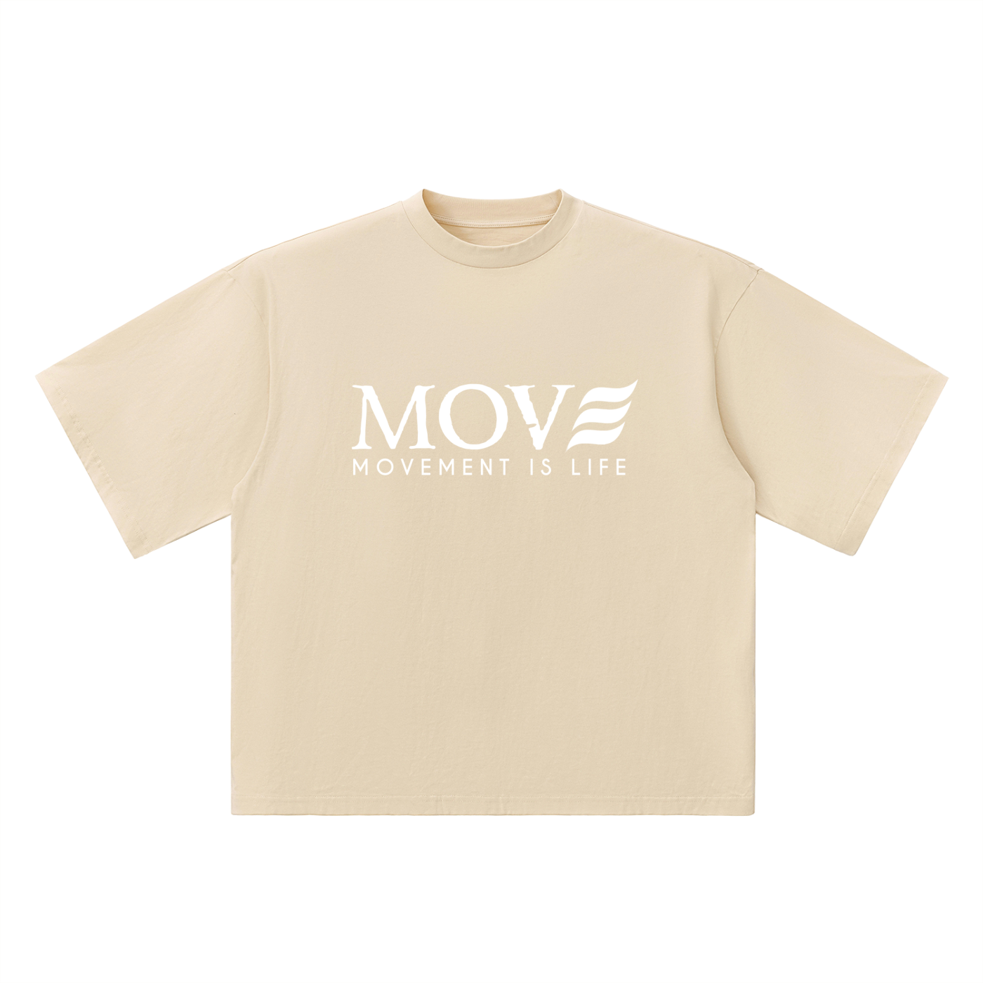 MOVE Oversized Drop Shoulder T-Shirt
