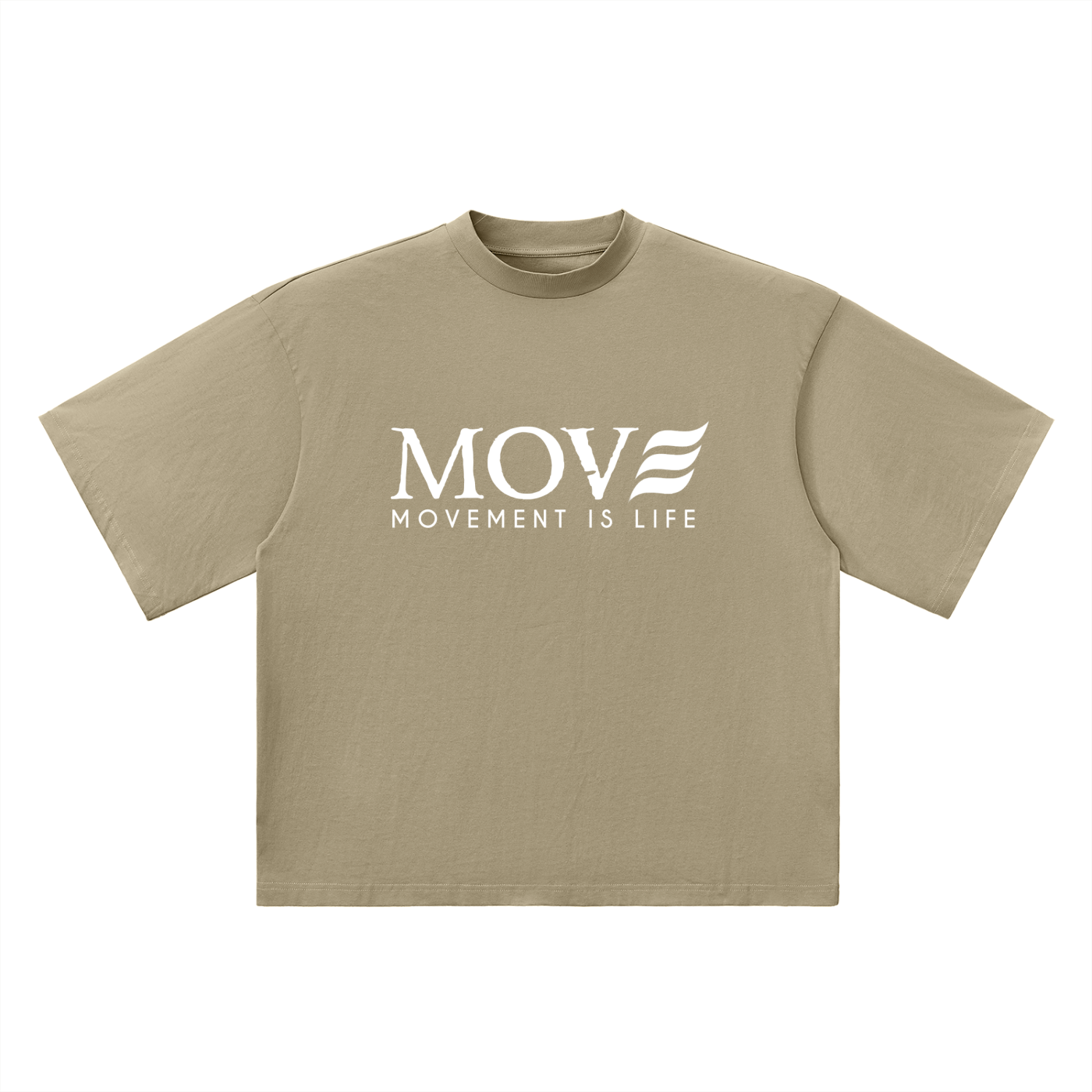 MOVE Oversized Drop Shoulder T-Shirt