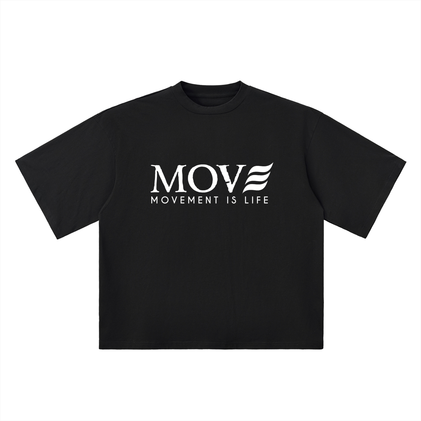MOVE Oversized Drop Shoulder T-Shirt