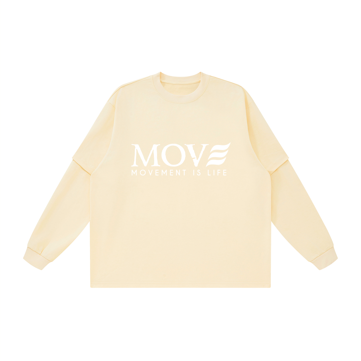 MOVE Layered Oversized T-Shirt